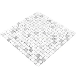 Glasmosaik Fliesen Lexington Glas Material Mix Weiß -Mosafil Shop glasmosaik fliesen lexington glas material mix weiss 5 34