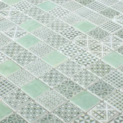 Glasmosaik Fliesen Malard Grün -Mosafil Shop glasmosaik fliesen malard gruen 2 4