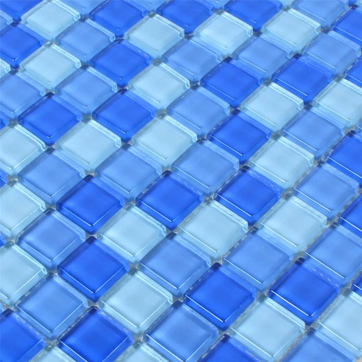 Glas Schwimmbad Pool Mosaik Fliesen Neptune Blau Mix 4 Glas Schwimmbad Pool Mosaik Fliesen Neptune Blau Mix – Bild 2