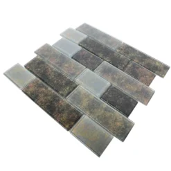 Glasmosaik Fliesen Richmond Rustik Schwarz 8 Glasmosaik Fliesen Richmond Rustik Schwarz -Mosafil Shop glasmosaik fliesen richmond rustik schwarz 3 65
