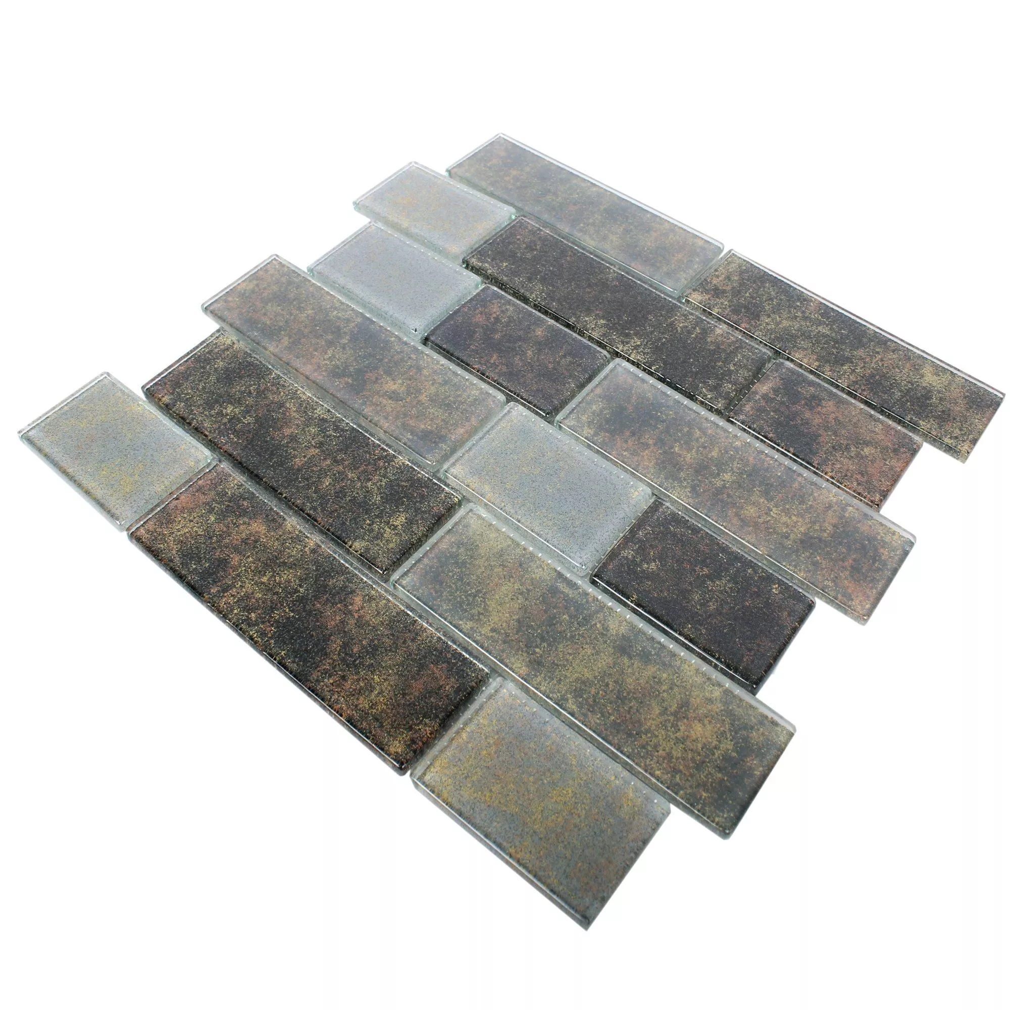 Glasmosaik Fliesen Richmond Rustik Schwarz 5 Glasmosaik Fliesen Richmond Rustik Schwarz – Bild 3