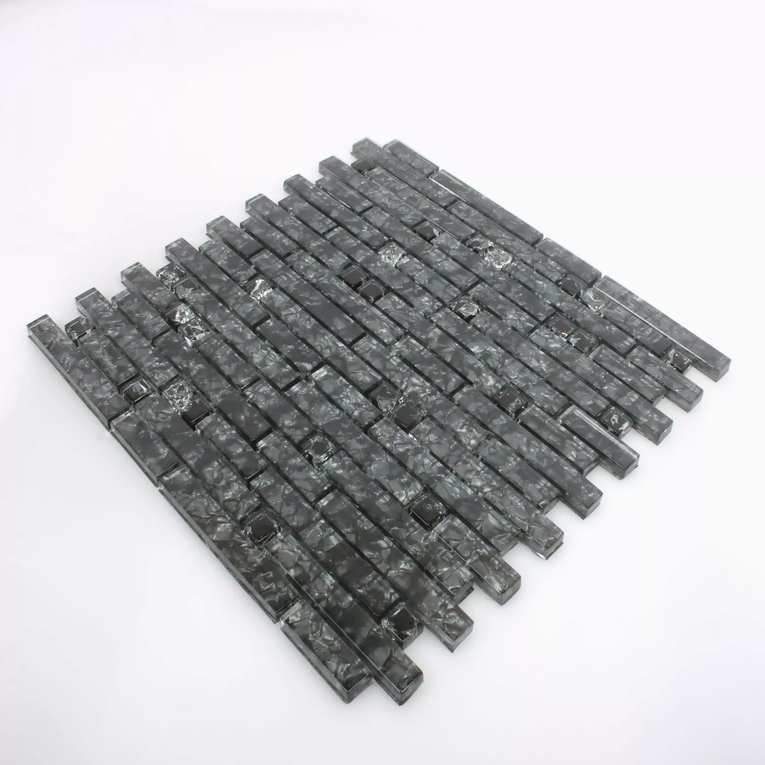 Glasmosaik Fliesen Villach Grau 5 Glasmosaik Fliesen Villach Grau – Bild 3