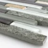 Glasmosaik Naturstein Verbund Grau Braun 2 Glasmosaik Naturstein Verbund Grau Braun -Mosafil Shop glasmosaik naturstein verbund grau braun 1 77