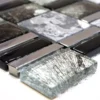 Glasmosaik Natursteinfliesen Hummel Schwarz Grau 1 Glasmosaik Natursteinfliesen Hummel Schwarz Grau -Mosafil Shop glasmosaik natursteinfliesen hummel schwarz grau 1 78