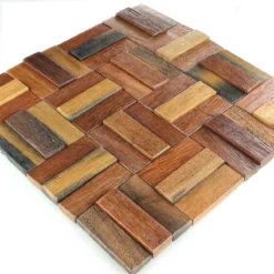 Holzmosaik Fliesen Schiffsplanken Lackiert -Mosafil Shop holzmosaik fliesen schiffsplanken lackiert 3 99