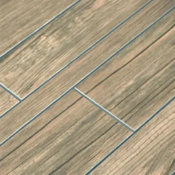 Alternative view of Holzoptik Mosaikfliesen Richland Selbstklebend Braun