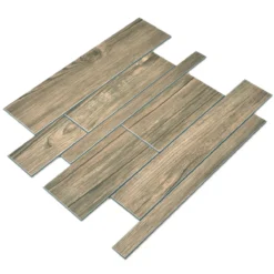 Holzoptik Mosaikfliesen Richland Selbstklebend Braun 8 Holzoptik Mosaikfliesen Richland Selbstklebend Braun -Mosafil Shop holzoptik mosaikfliesen richland selbstklebend braun 3 75