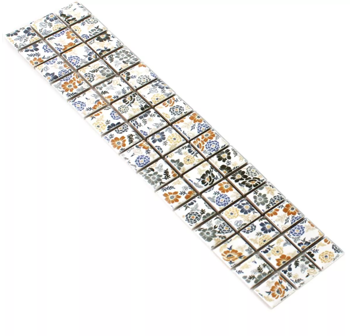 Keramik Fliesen Bordüre Detroid Weiß Bunt 3 Keramik Fliesen Bordüre Detroid Weiß Bunt