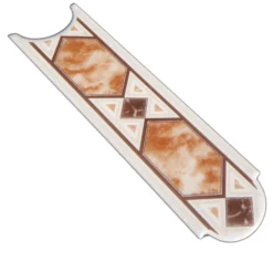 Keramik Fliesen Bordüre Melissa Beige 5x20cm