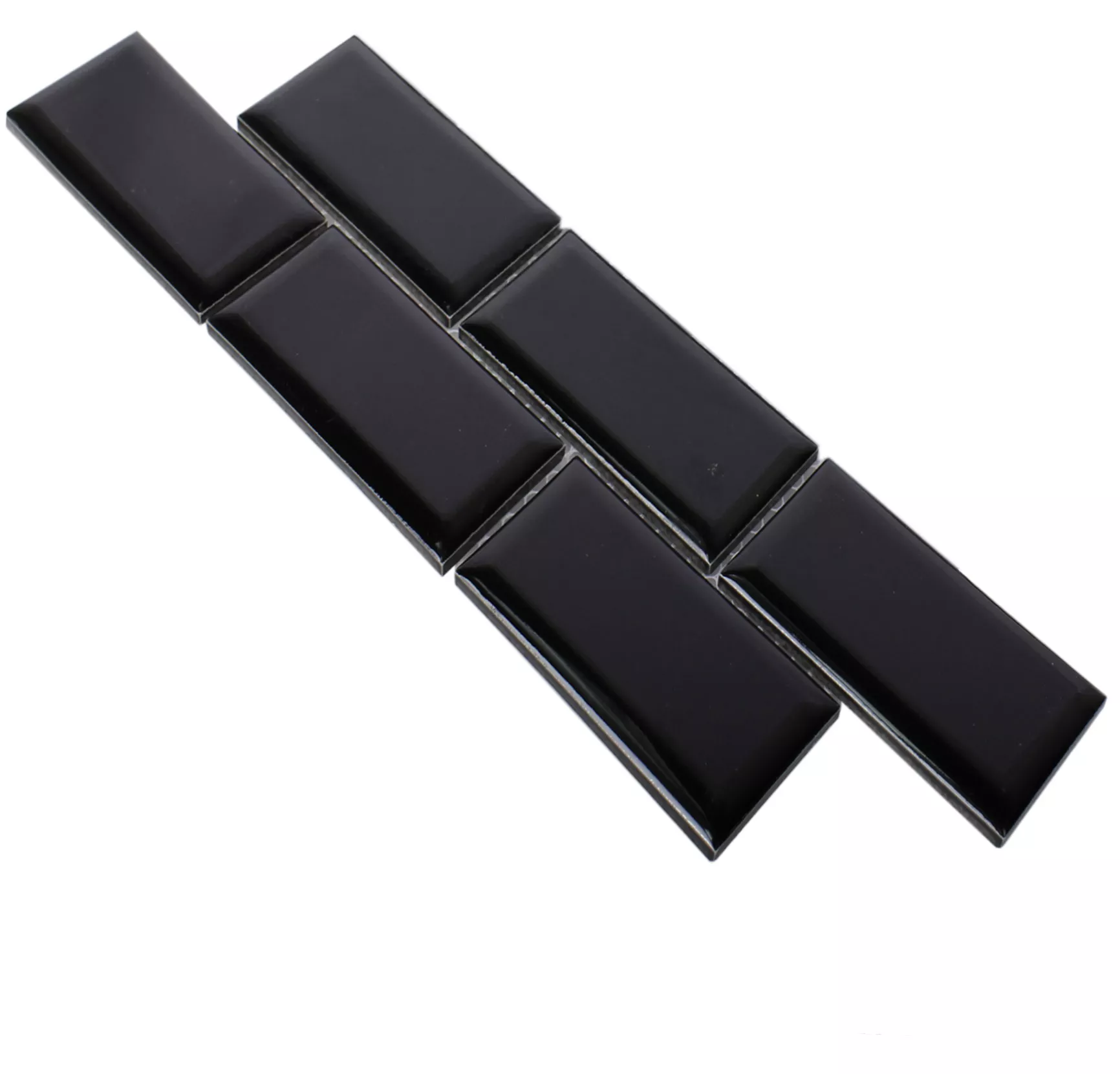 Keramik Fliesen Bordüre Metro Sanford Schwarz 3 Keramik Fliesen Bordüre Metro Sanford Schwarz