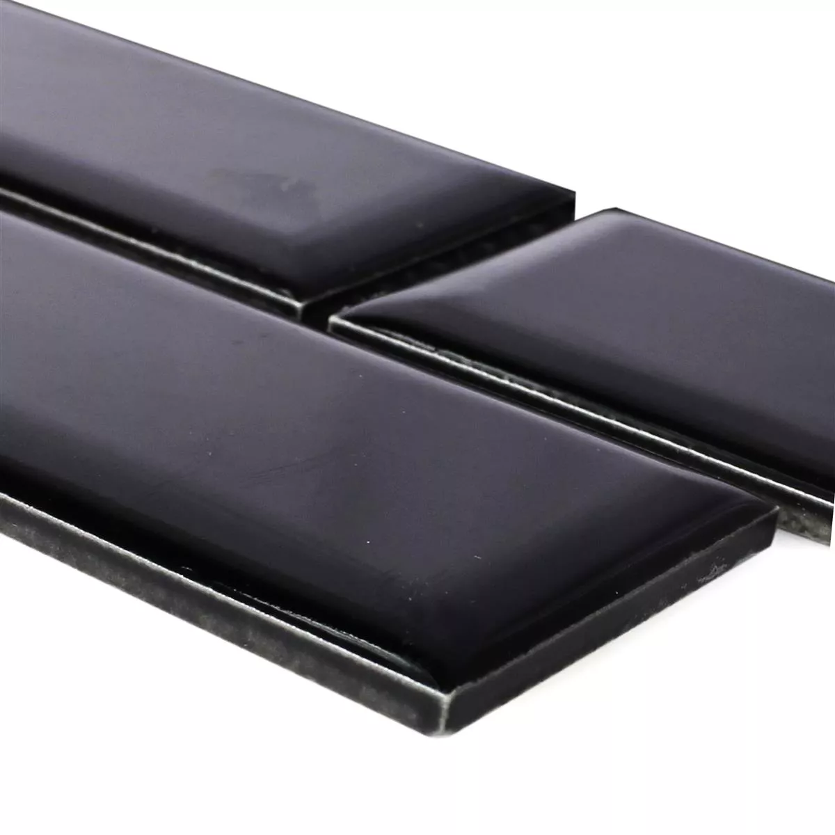 Keramik Fliesen Bordüre Metro Sanford Schwarz 5 Keramik Fliesen Bordüre Metro Sanford Schwarz – Bild 3