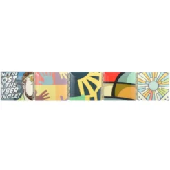 Keramik Fliesen Bordüre Roxbury Retro Bunt -Mosafil Shop keramik fliesen borduere roxbury retro bunt 7 8