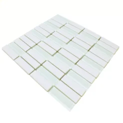 Keramik Glas Mosaikfliesen Romana Weiss Glänzend -Mosafil Shop keramik glas mosaikfliesen romana weiss glaenzend 3 35