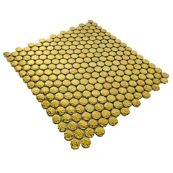 Keramik Knopf Effekt Mosaik Fliesen Meneksche Gold 11 Keramik Knopf Effekt Mosaik Fliesen Meneksche Gold -Mosafil Shop keramik knopf effekt mosaik fliesen meneksche gold 4 99