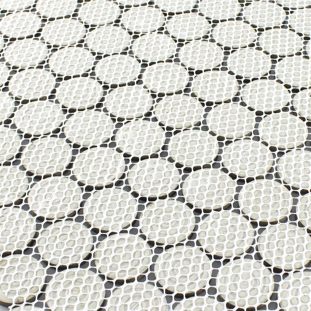 Keramik Knopf Effekt Mosaik Fliesen Meneksche Silber 8 Keramik Knopf Effekt Mosaik Fliesen Meneksche Silber – Bild 6
