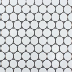 Keramik Knopf Mosaik Fliesen LaRosita Weiß Matt -Mosafil Shop keramik knopf mosaik fliesen larosita weiss matt 3 87