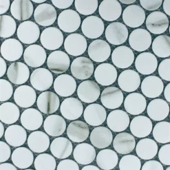 Keramik Knopf Rund Mosaikfliesen Hunter Carrara -Mosafil Shop keramik knopf rund mosaikfliesen hunter carrara 3 71