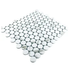 Keramik Knopf Rund Mosaikfliesen Hunter Carrara -Mosafil Shop keramik knopf rund mosaikfliesen hunter carrara 4 75