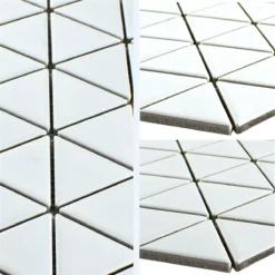 Keramik Mosaik Fliesen Arvada Dreieck Weiß Matt 19 Keramik Mosaik Fliesen Arvada Dreieck Weiß Matt -Mosafil Shop keramik mosaik fliesen arvada dreieck weiss matt 9 83