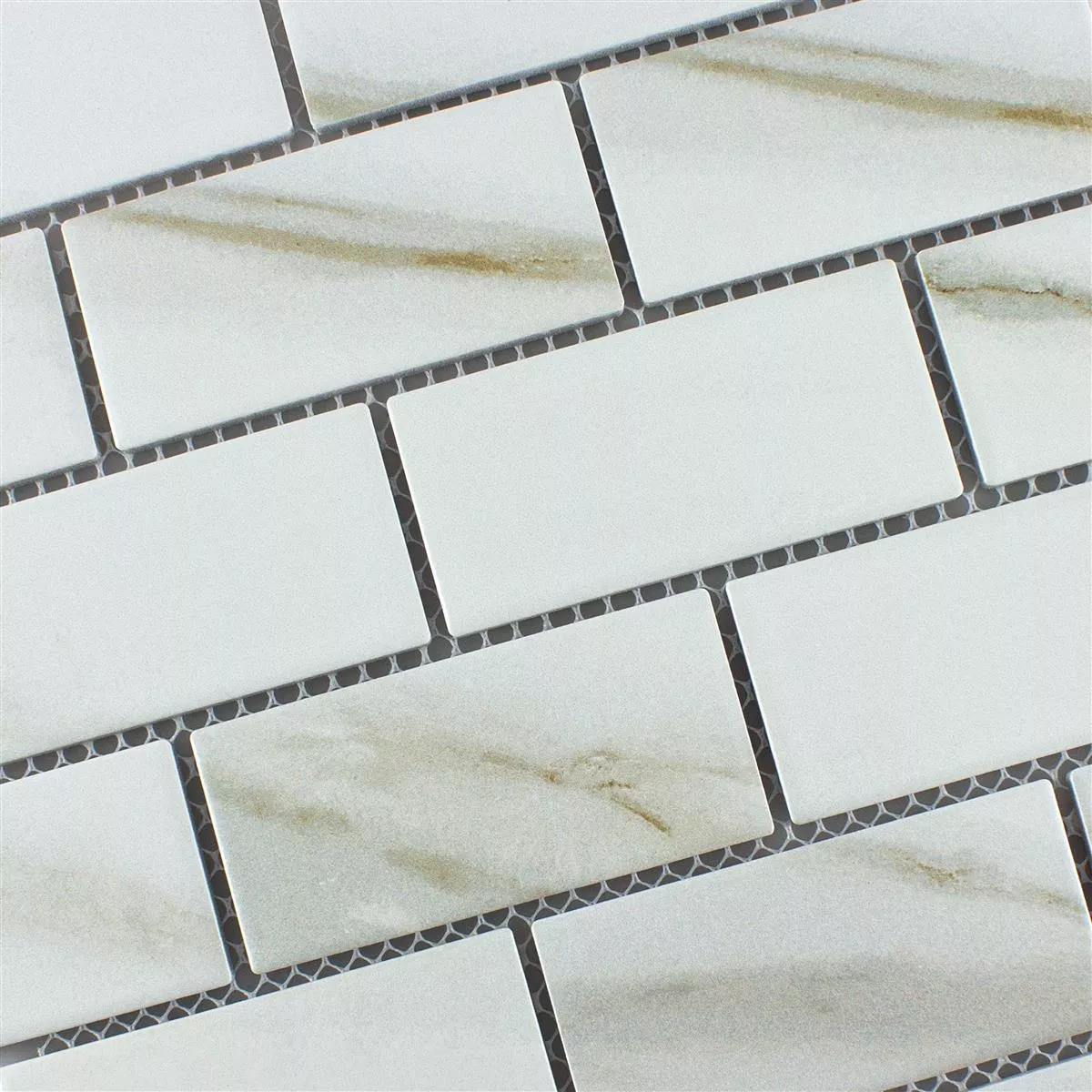 Keramik Mosaik Fliesen Haward Steinoptik Calacatta 5 Keramik Mosaik Fliesen Haward Steinoptik Calacatta – Bild 3