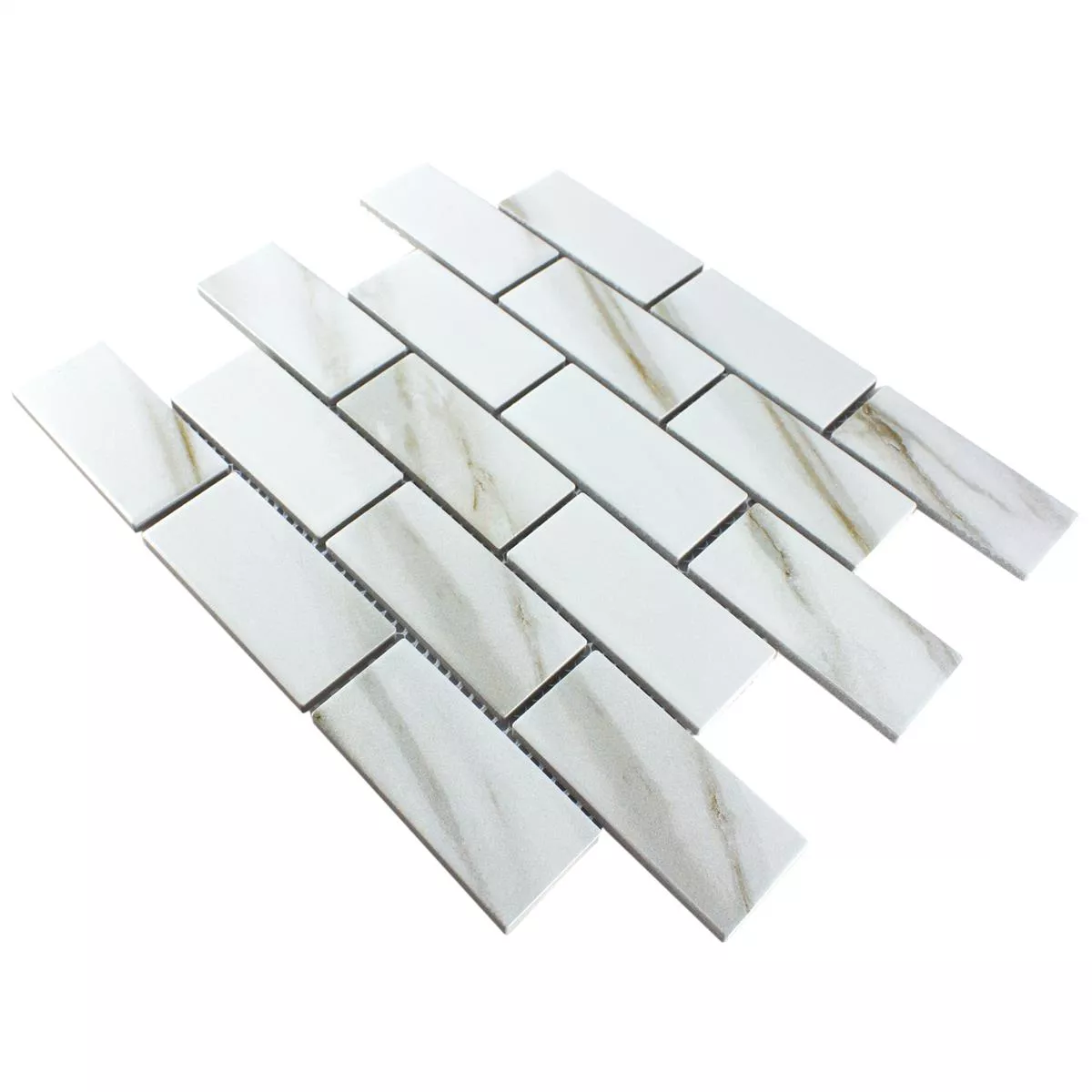 Keramik Mosaik Fliesen Haward Steinoptik Calacatta 7 Keramik Mosaik Fliesen Haward Steinoptik Calacatta – Bild 5