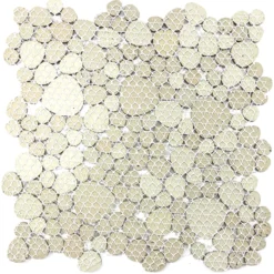 Keramik Kiesel Mosaik Sabah Schwarz Glänzend -Mosafil Shop keramik mosaik fliesen sabah 06 png 383a