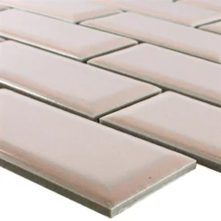 Keramik Mosaik Fliesen StPauls Metro Facette Rosa
