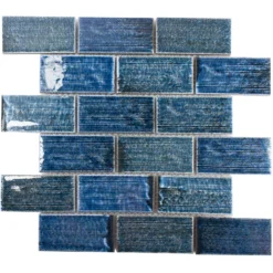 Keramik Mosaikfliese Bangor Glänzend Türkis Rechteck 9 Keramik Mosaikfliese Bangor Glänzend Türkis Rechteck -Mosafil Shop keramik mosaikfliese bangor glaenzend tuerkis rechteck 4 89