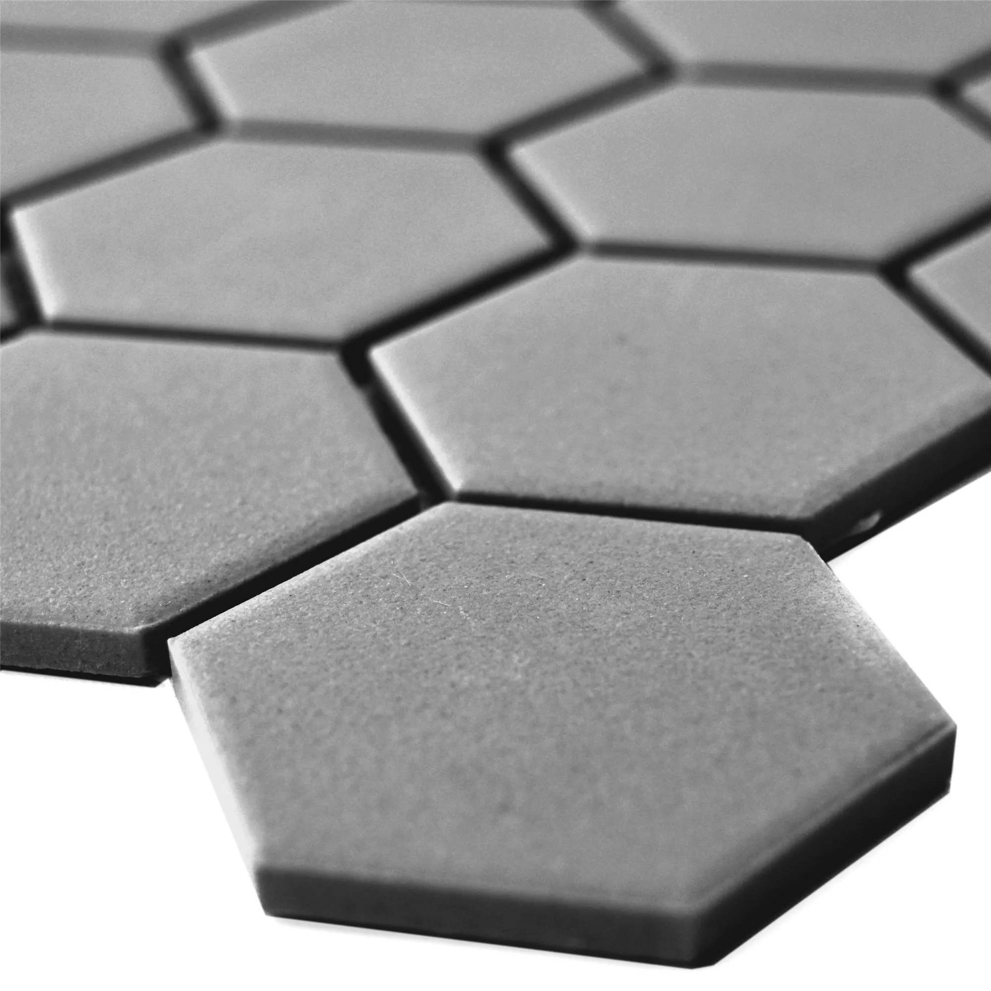 Keramik Mosaikfliesen Begomil Unglasiert Dunkelgrau 3 Keramik Mosaikfliesen Begomil Unglasiert Dunkelgrau