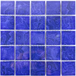 Keramik Mosaikfliesen David Marineblau Uni -Mosafil Shop keramik mosaikfliesen david marineblau uni 5 58