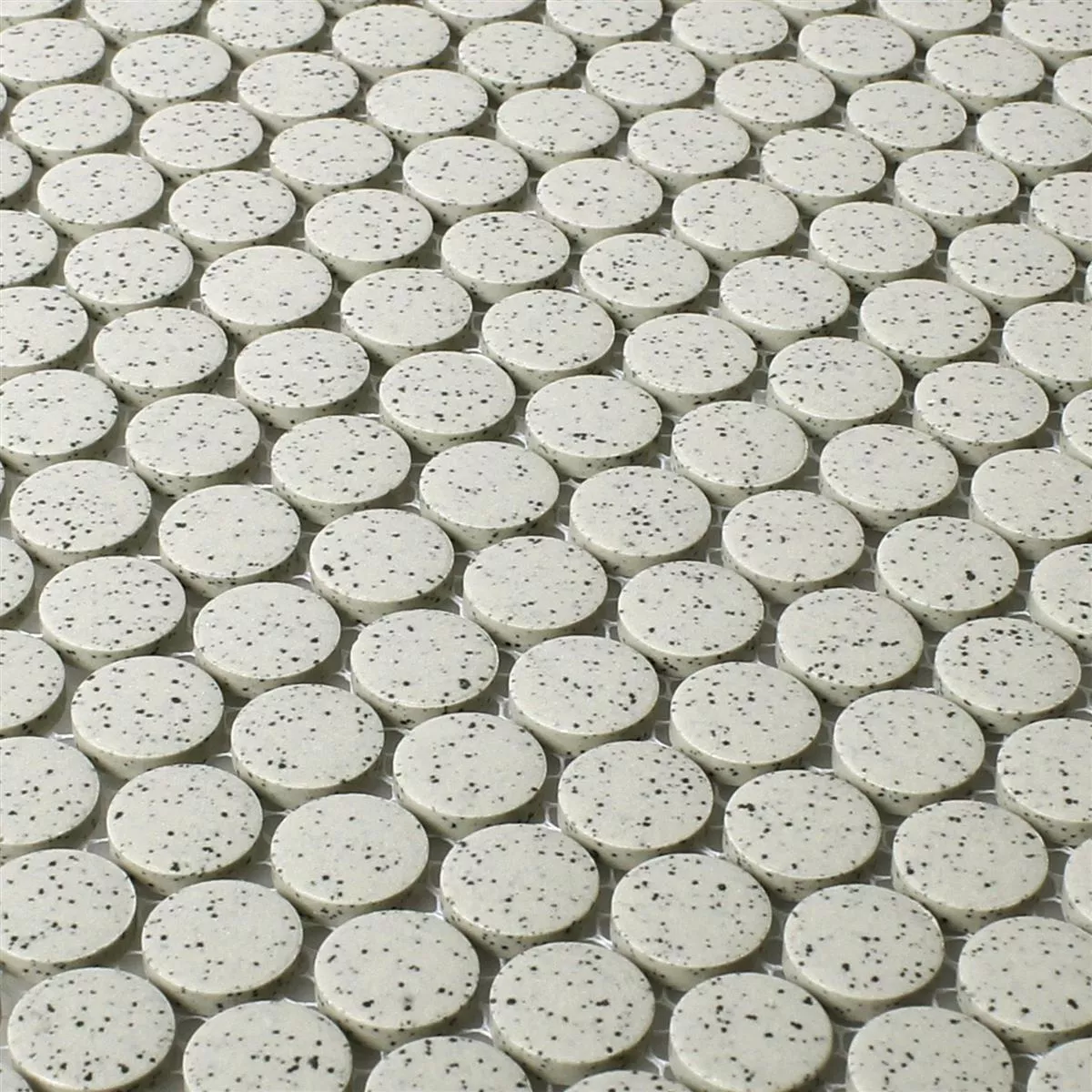 Keramik Mosaikfliesen Luanda Beige Knopf 4 Keramik Mosaikfliesen Luanda Beige Knopf – Bild 2
