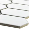 Keramik Mosaikfliesen McCook Hexagon Lang Weiß 1 Keramik Mosaikfliesen McCook Hexagon Lang Weiß -Mosafil Shop keramik mosaikfliesen mccook hexagon lang weiss 1 26