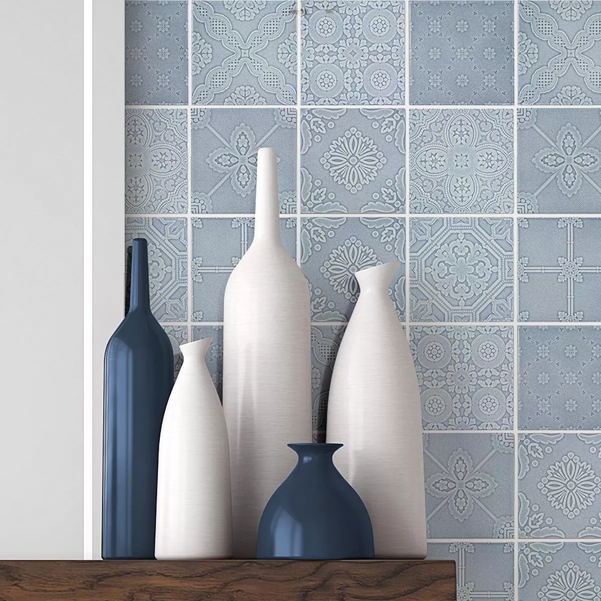 Keramik Mosaik Fliesen Rivabella Relief Blau 11 Keramik Mosaik Fliesen Rivabella Relief Blau – Bild 9