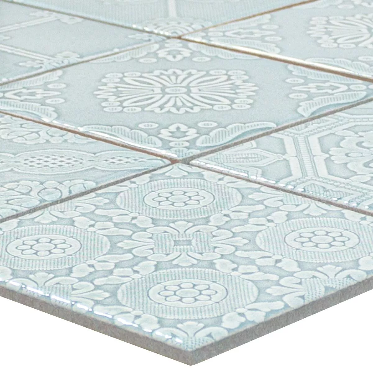 Keramik Mosaik Fliesen Rivabella Relief Grün 3 Keramik Mosaik Fliesen Rivabella Relief Grün