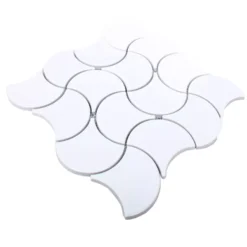 Keramik Mosaikfliesen Toledo Welle Weiss 8 Keramik Mosaikfliesen Toledo Welle Weiss -Mosafil Shop keramik mosaikfliesen toledo welle weiss 3 14