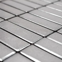 Alternative view of Keramik Mosaikfliesen Winnetou Silber Stäbchen