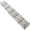 Keramikbordüre McLeod Gehämmert Silber -Mosafil Shop keramikborduere mcleod gehaemmert silber 1 47