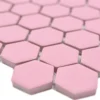 Keramikmosaik Bismarck R10B Hexagon Rosa H23 -Mosafil Shop keramikmosaik bismarck r10b hexagon rosa h23 1 32