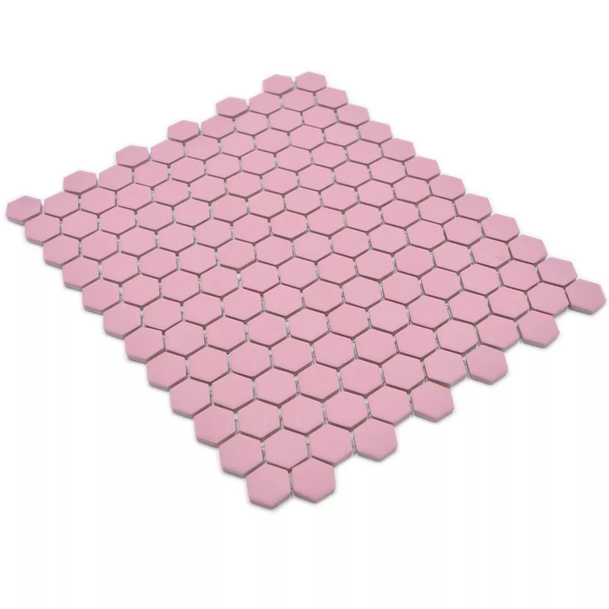 Keramikmosaik Bismarck R10B Hexagon Rosa H23 5 Keramikmosaik Bismarck R10B Hexagon Rosa H23 – Bild 3