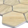 Keramikmosaik Fliesen Elmshorn Hexagon Steinoptik Beige -Mosafil Shop keramikmosaik fliesen elmshorn hexagon steinoptik beige 1 34