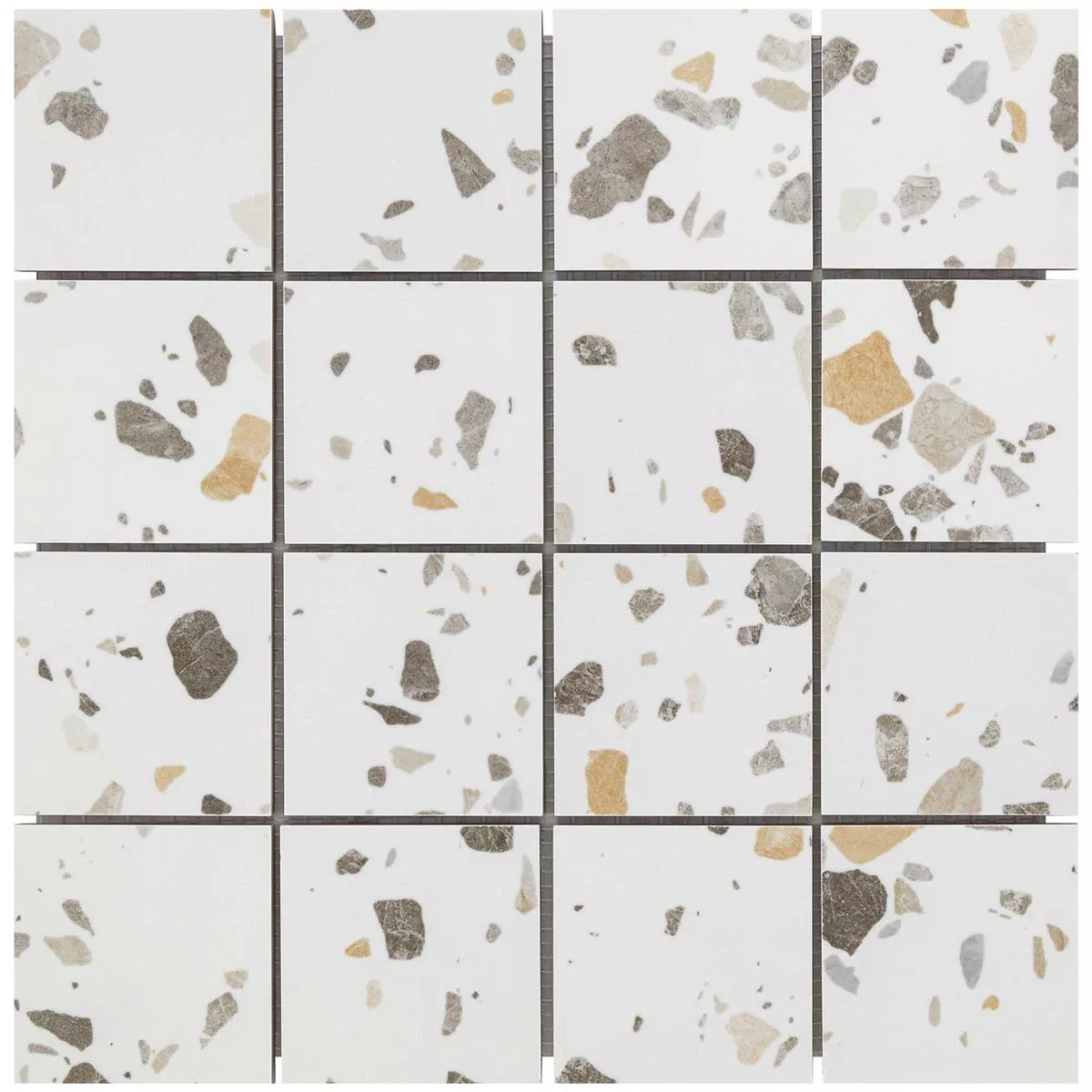 Keramikmosaik Fliesen Liberty Beige 73x73mm 6 Keramikmosaik Fliesen Liberty Beige 73x73mm – Bild 4