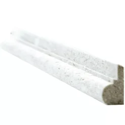 Limestone Profil Natursteinfliesen Allerona Weiß