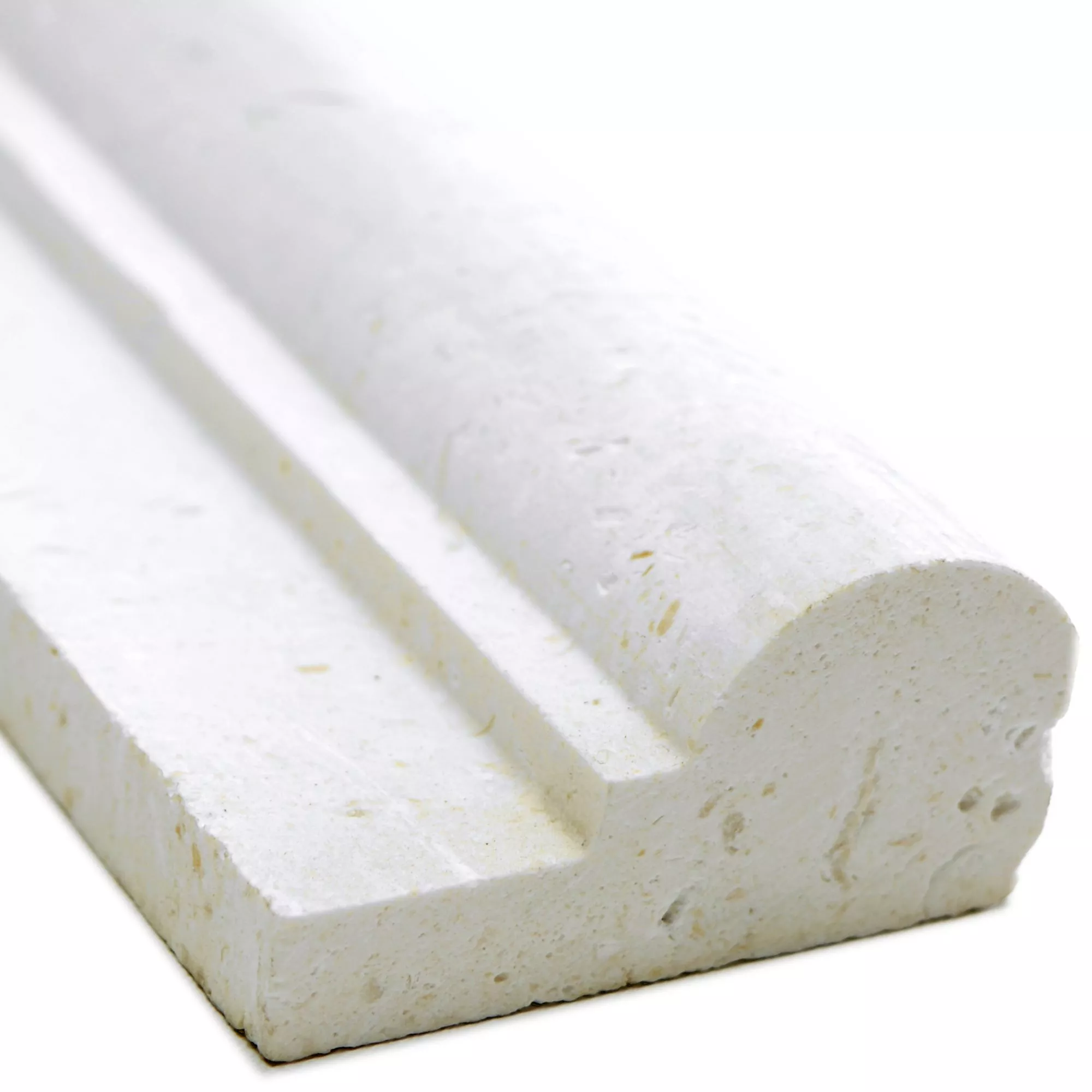 Limestone Profil Natursteinfliesen Allerona Weiß 4 Limestone Profil Natursteinfliesen Allerona Weiß – Bild 2