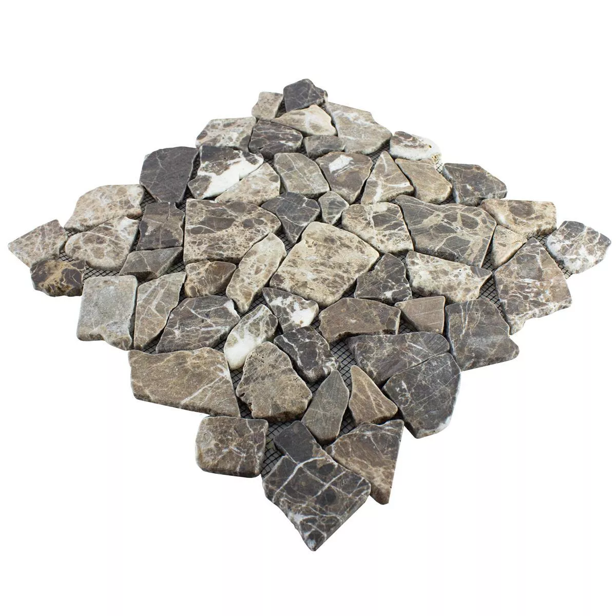 Marmor Bruch Natursteinfliesen Poseidon Castanao 5 Marmor Bruch Natursteinfliesen Poseidon Castanao – Bild 3