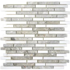 Marmor Mosaikfliesen Valdese Glänzend Grau Weiß 7 Marmor Mosaikfliesen Valdese Glänzend Grau Weiß -Mosafil Shop marmor mosaikfliesen valdese glaenzend grau weiss 3 42