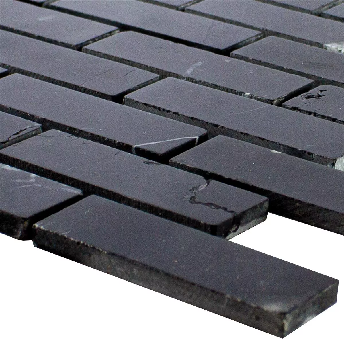 Marmor Naturstein Mosaik Fliesen Avalon Schwarz 3 Marmor Naturstein Mosaik Fliesen Avalon Schwarz