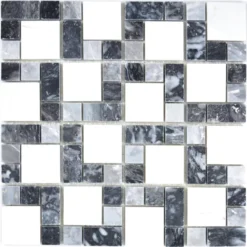 Marmor Naturstein Mosaik Fliesen Cordoba Schwarz Grau Weiß 9 Marmor Naturstein Mosaik Fliesen Cordoba Schwarz Grau Weiß -Mosafil Shop marmor naturstein mosaik fliesen cordoba schwarz grau weiss 4 21