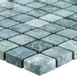 Marmor Naturstein Mosaik Fliesen Morbihan Verde 15