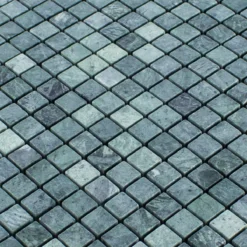 Alternative view of Marmor Naturstein Mosaik Fliesen Morbihan Verde 15