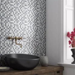 Marmor Naturstein Mosaik Fliesen Stanford Grau Weiß 15 Marmor Naturstein Mosaik Fliesen Stanford Grau Weiß -Mosafil Shop marmor naturstein mosaik fliesen stanford grau weiss 7 50